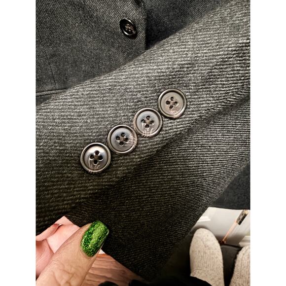 Lauren Ralph Lauren 100% Wool Blazer – Size 40R, Gray Tweed - Picture 3 of 11